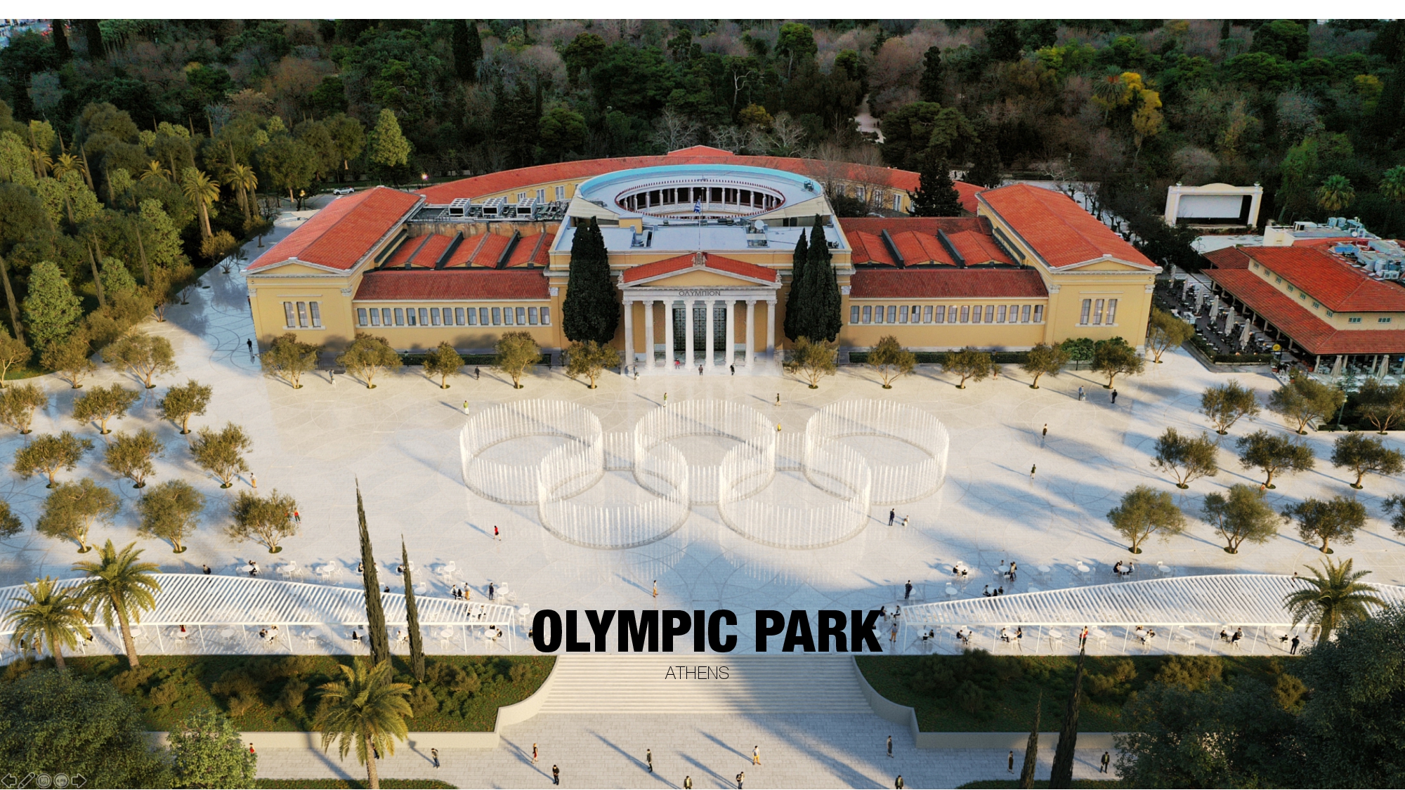 Olympic Park in Athens