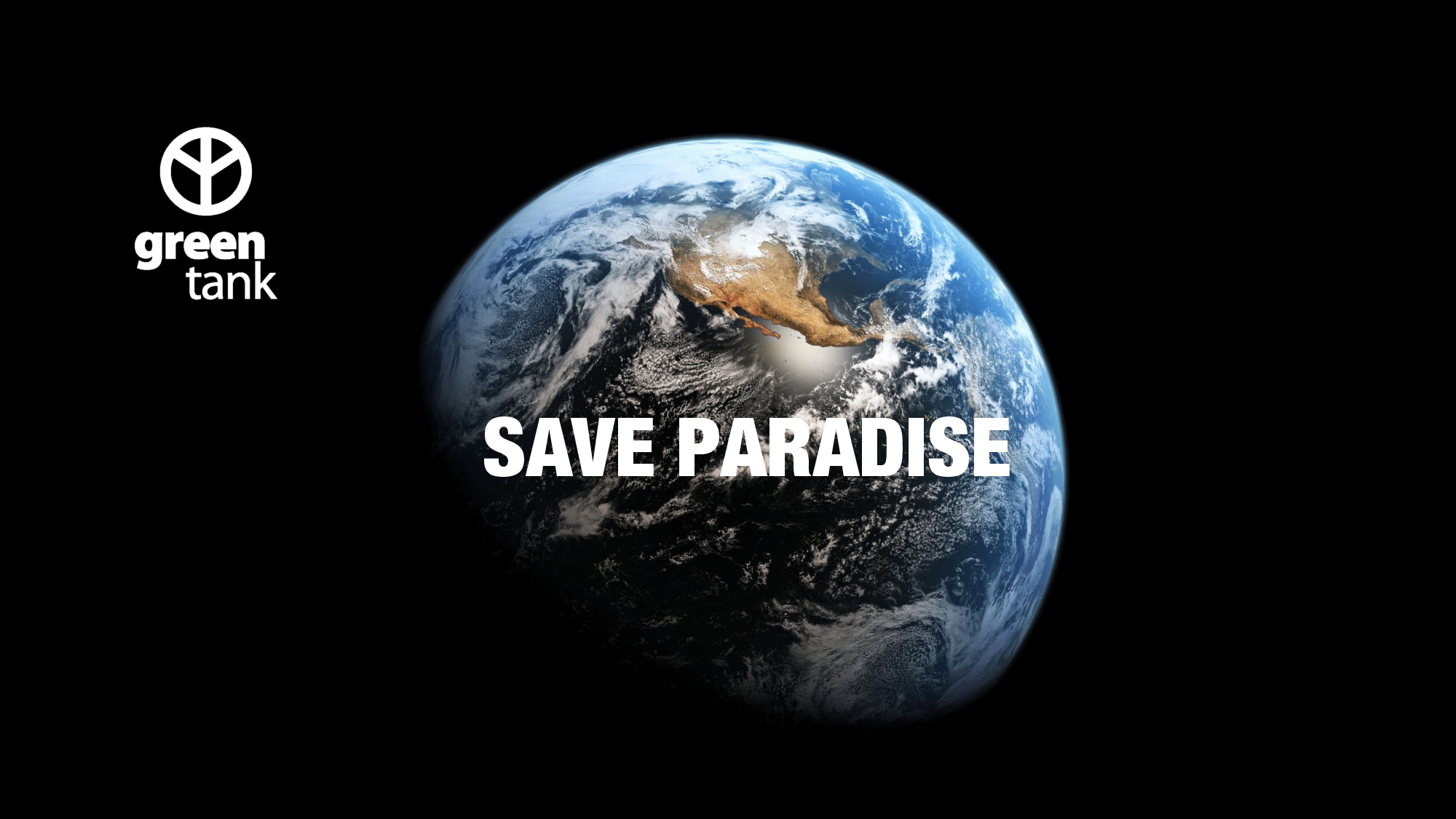 Save Paradise - Green Tank